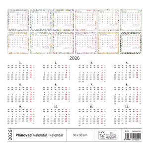 Plánovací kalendář 2026