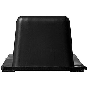 Plastová dveřní zarážka, černá