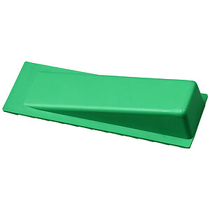 Plastová dveřní zarážka, zelená
