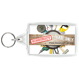 Plastová klíčenka