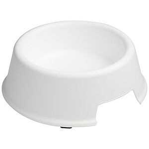 Plastová miska pro psy, 450ml, bílá