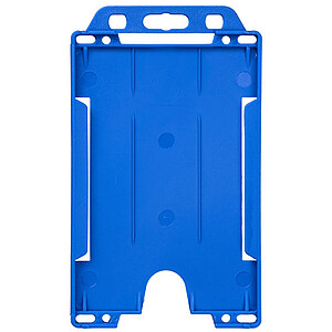 Plastová visačka na jmenovku, modrá