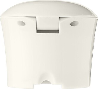 Plastový kráječ na česnek, bílý