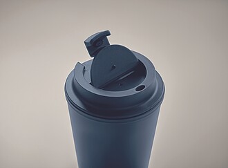 Plastový termohrnek, 300 ml, tmavá modrá