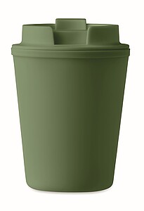 Plastový termohrnek, 300 ml, tmavá zelená