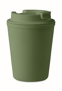 Plastový termohrnek, 300 ml, tmavá zelená