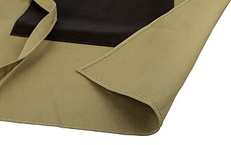 Plátěná zástěra, béžová