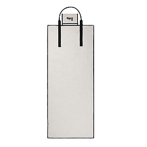 Plážová podložka z recyklovaného materiálu, krémovo černá