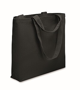 Plážová taška plátěná 320g, černá