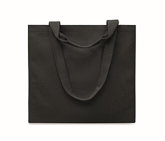 Plážová taška plátěná 320g, černá