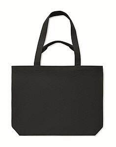 Plážová taška plátěná 320g, černá