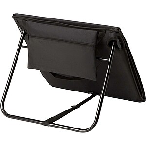 Plážové lehátko, černá