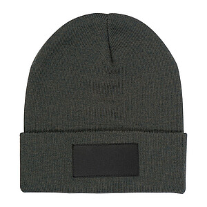 Pletená čepice, tmavě šedá