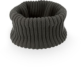 Pletená šála Atlantis Headwear Dapper, tmavě šedá