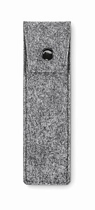 Plstěný penál z RPET, šedá