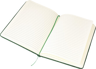 Plstěný zápisník, zelená