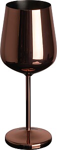 Pohár na víno 500 ml z nerezové oceli, růžová