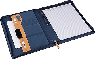 Portfolio A4, modrá