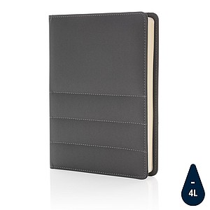 Portfolio A5 Impact z RPET AWARE™, šedá - ekologické reklamní předměty