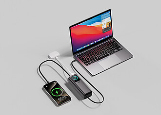 Powerbanka 20 000mAh 165W Urban Vitamin, šedá