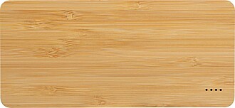 Powerbanka 20000mAh s bambusovým povrchem