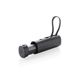 Powerbanka 5000 mAh s odnímatelnou baterií, černá - reklamní předměty