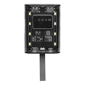 Powerbanka 6000mAh s integrovanými kabely a světlem