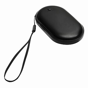 Powerbanka a kapesní ohřívač, černá - reklamní předměty