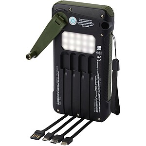 Powerbanka se solárním panelem, 10000mAh