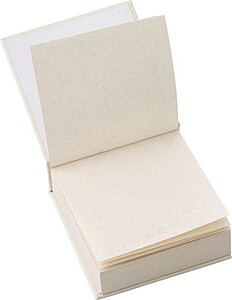 Poznámkový blok z recyklovaného mléčného kartonu - ekologické reklamní předměty