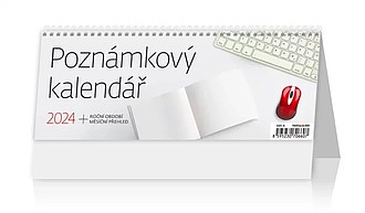 Poznámkový kalendář 2026, stolní kalendář - reklamní kalendáře