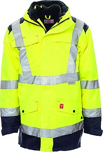Pracovní bunda PAYPER HISAFE, žlutá, S - bundy s vlastním potiskem