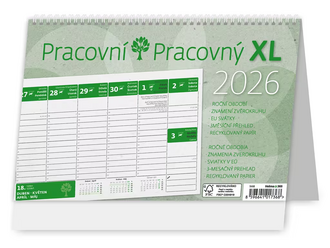 Pracovní kalendář XL 2026 - reklamní kalendáře