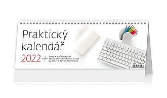 Praktický kalendář 2026, stolní kalendář - reklamní kalendáře