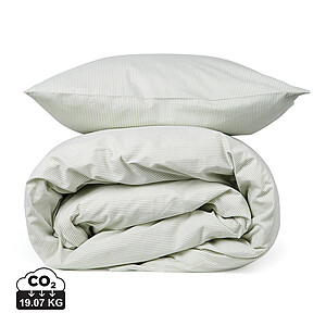 Prémiové bavlněné ložní prádlo VINGA , sada 4 ks, zelená - reklamní předměty