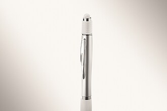 Propiska, stylus a spinner, bílá