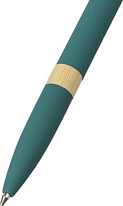 Propiska z recyklovaného hliníku, zelená