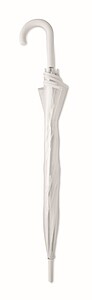 Průhledný deštník, bílý