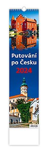Putování po Česku 2026, nástěnný kalendář, prodloužená záda - reklamní kalendáře