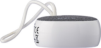 Recyklovaný ABS reproduktor, bílá