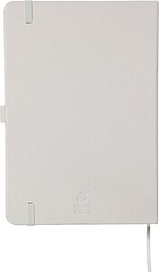 Recyklovaný poznámkový blok A5, khaki