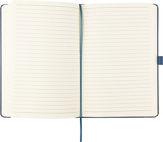 Recyklovaný poznámkový blok A5, modrá