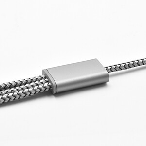 REJER Ultra-silný nabíjecí kabel BrandCharger, gun metal