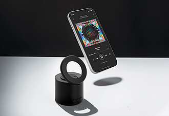 Reproduktor 3W s magnetickým držákem z RCS RPET, černá