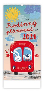 Rodinný plánovač 2026, měsíční nástěnný kalendář - reklamní kalendáře