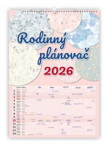 Rodinný plánovač 2026 - reklamní kalendáře