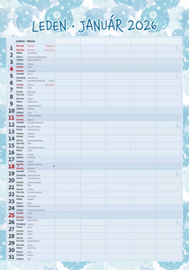 Rodinný plánovač 2026