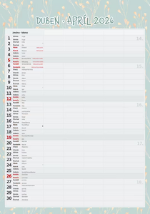 Rodinný plánovač 2026