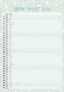 Rodinný plánovač 2026