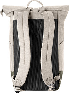 Rolovací batoh z polyesteru, 600D, béžová